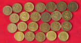 COLLECTION LOT 1 GROSZ COLLECTION LOT POLAND 1 GROSZ ALL DIFFERENT DATES 24PC 40G DIV.