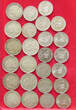 COLLECTION LOT PORTUGAL 50 2 1/2 CENTIMES ALL DIFFERENT DATES 25PC 98G DIV.