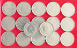 COLLECTION LOT 2 1/2 LIRA COLLECTION LOT TURKEY 2 1/2 LIRA ALL DIFFERENT DATES 17PC 183G DIV.