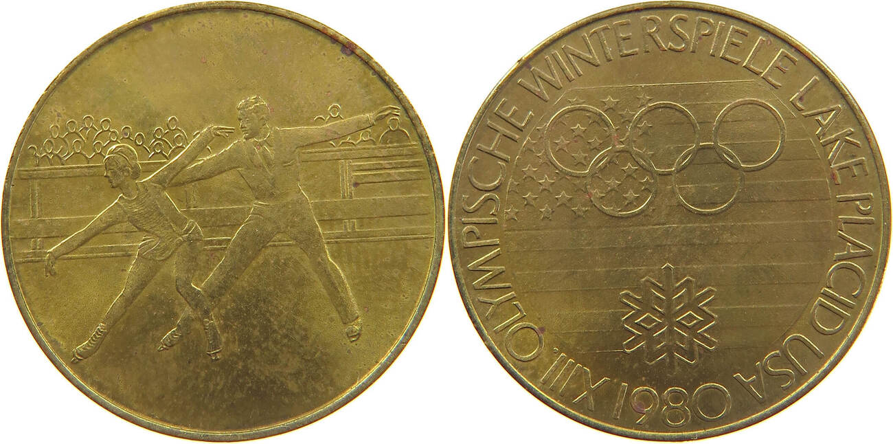 Pin's émaillé Officiel – Lake Placid 1980 – XIIIes Jeux Olympiques D'hiver – USA