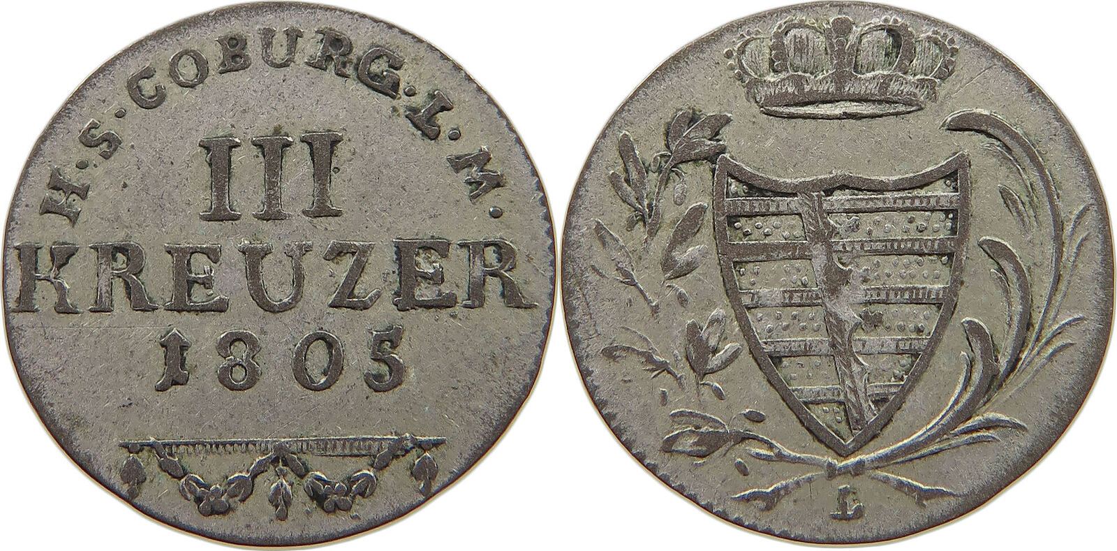 sachsen-coburg-saalfeld-3-kreuzer-1805-franz-friedrich-anton-1800-1806
