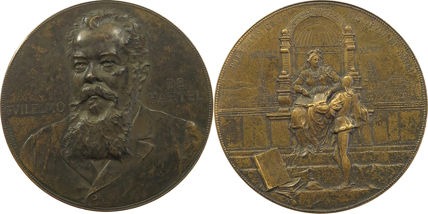 Entrée de Karel VI à Nuremberg, Georg Wilhelm Vestner, médaille d Entrée de Karel VI à Nuremberg, Georg Wilhelm Vestner, médaille d