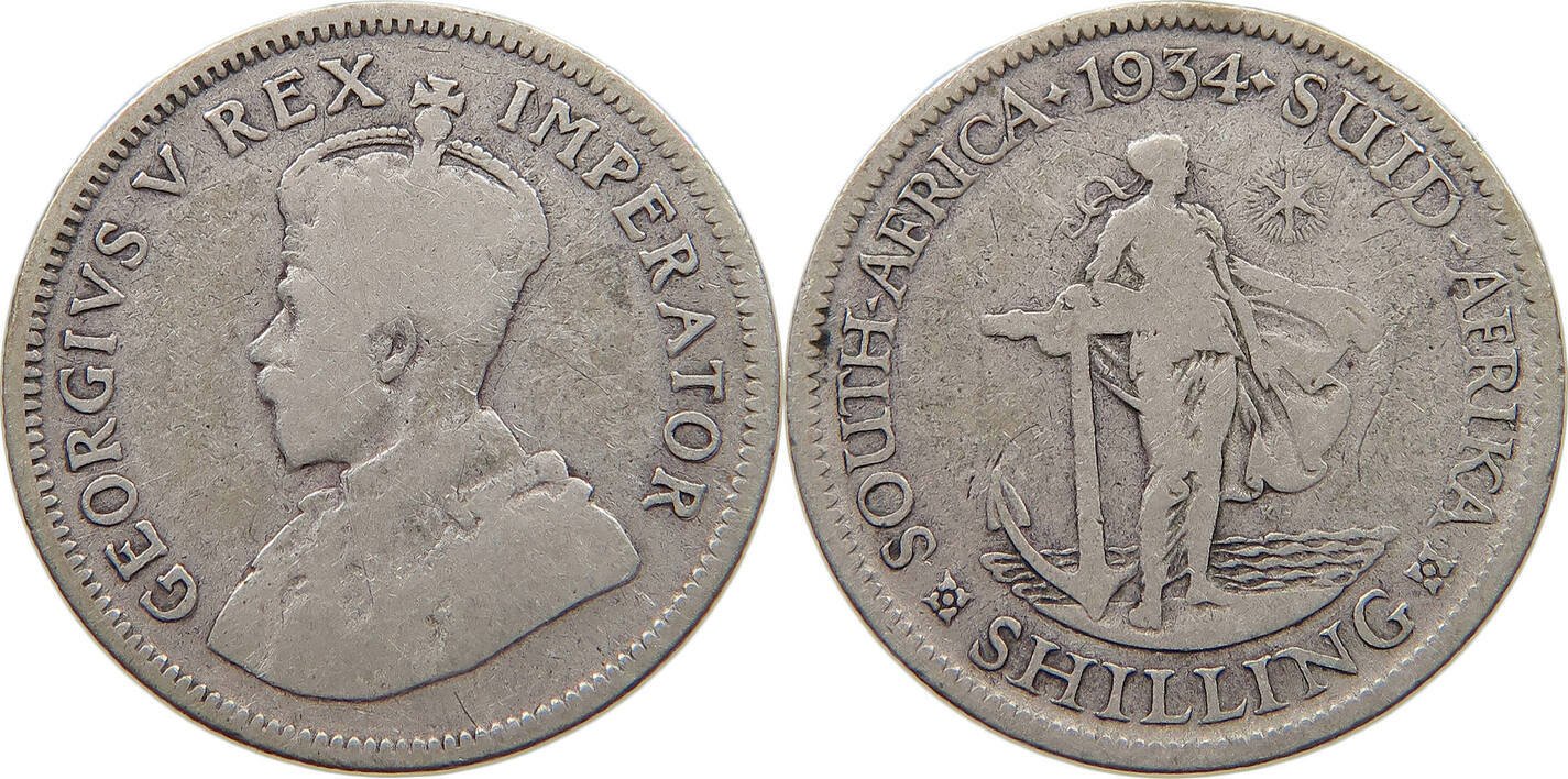 South Africa Shilling George V S Ma Shops