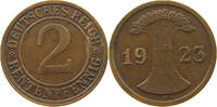 WEIMARER REPUBLIK 2 RENTENPFENNIG -