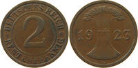 WEIMARER REPUBLIK 2 RENTENPFENNIG -