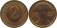 WEIMARER REPUBLIK 2 RENTENPFENNIG -