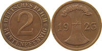 WEIMARER REPUBLIK 2 RENTENPFENNIG -