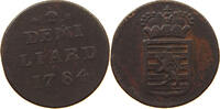 LUXEMBOURG 1/2 LIARD JOSEPH II. (1765-1790) -