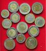 WORLD COLLECTION LOT WORLD BIMETALIC 14PC 96G -