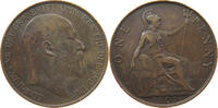 GREAT BRITAIN PENNY Edward VII., 1901 - 1910 -
