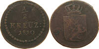 BADEN DURLACH 1/2 KREUZER Karl Friedrich 1806-1811. -