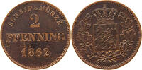 BAYERN 2 PFENNIG Ludwig II. (1864-1886) -