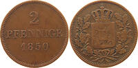 BAYERN 2 PFENNIG Maximilian II. Joseph (1848-1864) -