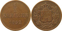 BAYERN 1/2 KREUZER Maximilian II. Joseph (1848-1864) -
