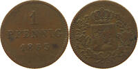 BAYERN PFENNIG Maximilian II. Joseph (1848-1864) -