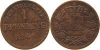 BAYERN PFENNIG Maximilian II. Joseph (1848-1864) SCHILT IM AVERS -