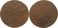 SACHSEN WEIMAR EISENACH 3 PFENNIG Anna Amalia (1758-1775) -