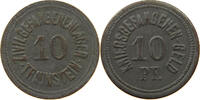 10 PFENNIG 1917 TRAUNSTEIN ZIVILGEFANGENENLAGER TRAUNSTEIN / KRIEGSGEFANGENEN-GELD SS