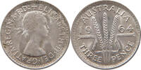 AUSTRALIA 3 PENCE 1964 Elizabeth II. (1952-2022) VZ