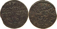 ANHALT ZERBST 1/4 STÜBER Karl Wilhelm von Anhalt-Zerbst 1667-1718 -