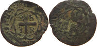 CRUSADER LESBOS MYTILENE CU DENIER Francesco II. Gattilusio (1384 - 1403). -