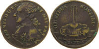 FRANCE JETON Louis XVI. (1774-1793) JETON OMNIBUS NON SIBI -