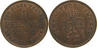 ANHALT BERNBURG PFENNIG Alexander Carl 1834-1863 -