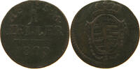 SACHSEN COBURG SAALFELD HELLER Ernst 1806-1826. -