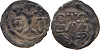 Brandenburg, Markgrafschaft DENAR Otto IV. und Konrad. 1281-1291, sitzenden Markgrafen von vorne um Lilienstab -