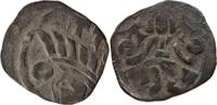 Brandenburg, Markgrafschaft PFENNIG Otto V. 1267-1298 Pfennig o.J. Spandau Sitzender Markgraf / Helm Bahrfeldt -