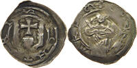 SALZBURG ERZBISTUM FRIESACHER PFENNIG Eberhard II. von Regensberg 1200-1246 -