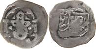 REGENSBURG bischöfliche Münzstätte PFENNIG Heinrich II. v. Roteneck 1277-1296. gemeinschaftlich mit Herzog Otto III. v. -