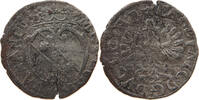 FRANCE LORRAINE 1/2 GROS Charles IV et Nicole (1624-1625) -