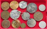 SCANDINAVIA MEDALS COLLECTION SCANDINAVIAN MEDALS 14 PC 176G -