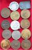 SCANDINAVIA MEDALS COLLECTION SCANDINAVIAN MEDALS 14PC 208G -