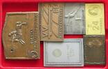 SCANDINAVIA MEDALS COLLECTION SCANDINAVIAN MEDALS 6PC 296G -