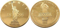 UNITED STATES OF AMERICA MEDAL STATUE OF LIBERTY 125 YEARS -