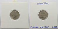 ISLE OF MAN 5 PENCE Elizabeth II. (1952-2022) -