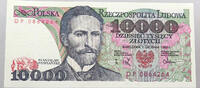 POLAND 10000 ZLOTYCH -