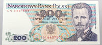 POLAND 200 ZLOTYCH -