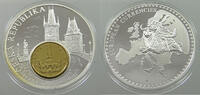 CZECH REPUBLIC MEDAL PRAGUE CHARLES BRIDGE -