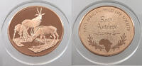 WILDLIFE MEDAL EAST AFRICAN WILD LIFE SOCIETY ROAN ANTELOPE -