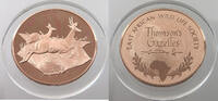 WILDLIFE MEDAL EAST AFRICAN WILD LIFE SOCIETY THOMSON´S GAZELLES -