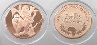 WILDLIFE MEDAL EAST AFRICAN WILD LIFE SOCIETY GORILLAS -