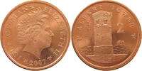 ISLE OF MAN 2 PENCE Elizabeth II. (1952-2022) -