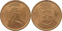 JERSEY 1/2 NEW PENNY Elizabeth II. (1952-2022) -