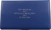 SWEDEN MEDAL PROOF MEDAL + SET 1976 WEDDING -