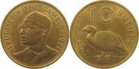 GAMBIA 10 BUTUS 1971 VZ 8,00 EUR  zzgl. 5,99 EUR Versand