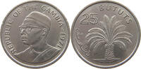GAMBIA 25 BUTUS 1971 VZ- 9,00 EUR  zzgl. 5,99 EUR Versand