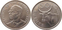GAMBIA 50 BUTUS 1971 VZ- 8,00 EUR  zzgl. 5,99 EUR Versand